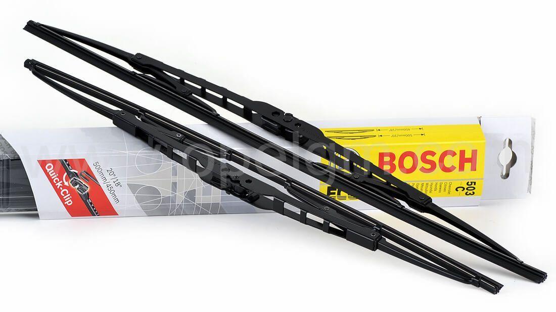 BOSCH Opel Astra G Windshield Wiper Set - 450/500 mm — Wipers