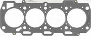 cylinder head gasket victor reinz 61-33755-00, victor reinz 1.9 JTD gasket installed, metal-backed cylinder head gasket Victor Reinz Cylinder Head Gasket - Compatible with Bravo, Brava, Marea, Alfa | 1.6 mm Thickness Victor Reinz Cylinder Head Gasket - 1.9 JTD cylinder-head-gasket, victor-reinz, 1-9-jtd, bravo-brava-gasket, engine-parts, automotive-repair, mechanics, car-maintenance, ai-generated, gasket