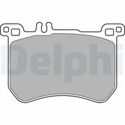 delphi lp2507 front brake pads, delphi low-metallic brake pad specifications DELPHI LP2507 Front Brake Pads - Low-Metallic Anti-Squeal Design for W222 Series | 87.1 mm Height DELPHI LP2507 Brake Pads - Front Disc Brake Set delphi, brake-pads, car-accessories, mechanic-supplies, front-brake, disc-brake-set, low-metallic, car-owners, braking-performance, ai-generated