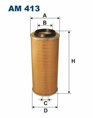 FILTRON AM413 Air Filter - Air Filter — Air & Cabin Filters