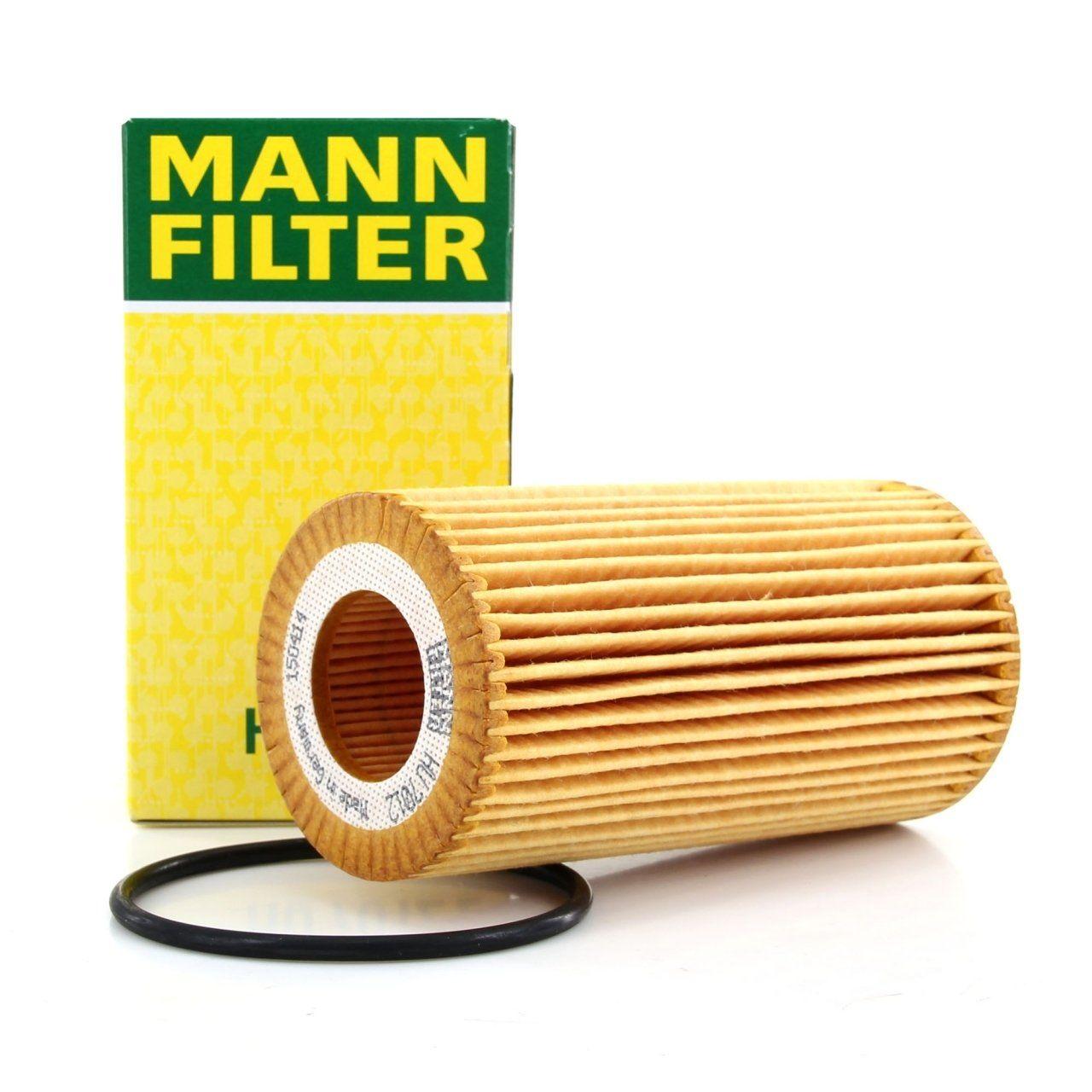 Mann oil filter for Audi A6 2014, Close-up of Mann HU7012Z oil filter Mann Oil Filter for Audi A6 2014 Model and Later - 3.0 TDI | Genuine OEM Quality Mann Oil Filter for Audi A6 2014 3.0 TDI oil-filter, audi-a6, mann, automotive-parts, car-maintenance, 3-0-tdi, genuine-parts, mechanics, car-owners, ai-generated