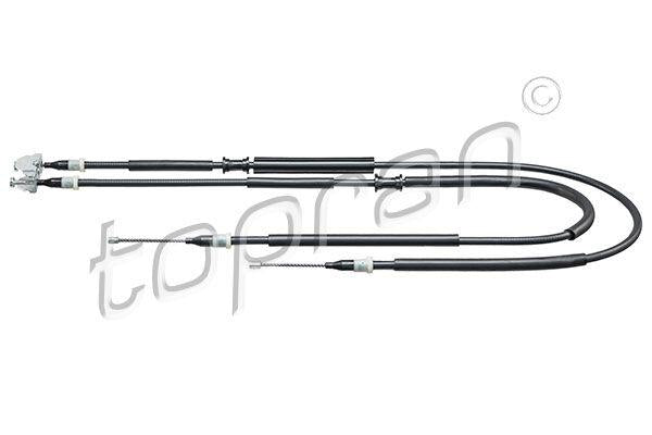 Topran 205507 El Brake Cable Rear (with Brake Drum Frenler for) Opel Astra G 00-07 — Brake Cables & Hardware