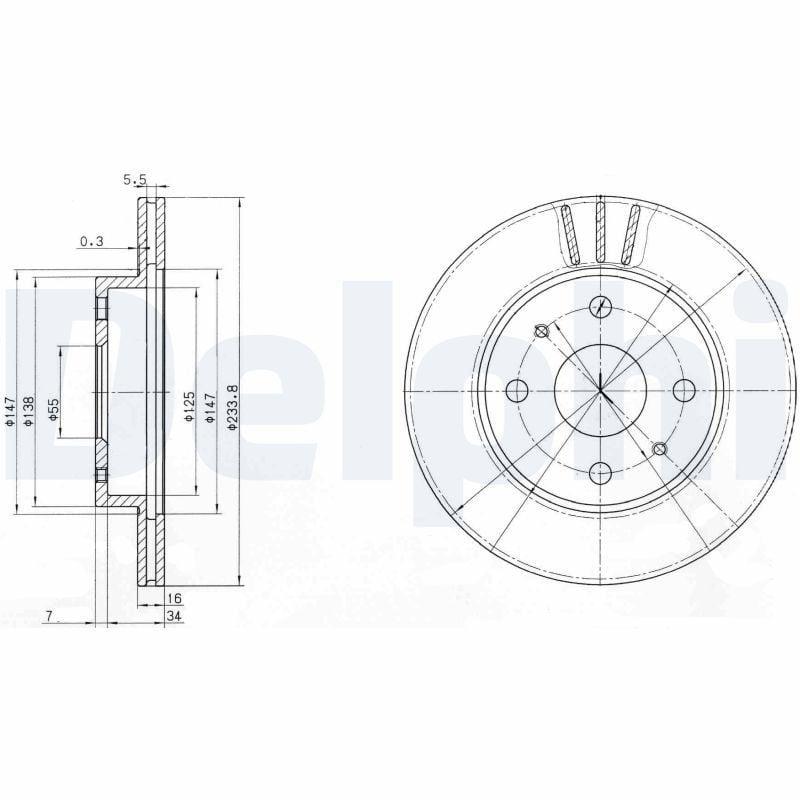 delphi bg3555 front brake disc, ventilated brake disc for justy cuore sirion, deployed brake disc specifications DELPHI BG3555 Front Brake Disc - Compatible with Justy, Cuore, Sirion | 234 mm DELPHI BG3555 Front Brake Disc for Justy Cuore Sirion delphi-bg3555, front-brake-disc, justy-brake-parts, cuore-brake-parts, sirion-brake-parts, car-maintenance, mechanic-tools, ventilated-brake-disc, brake-disc-specifications, ai-generated
