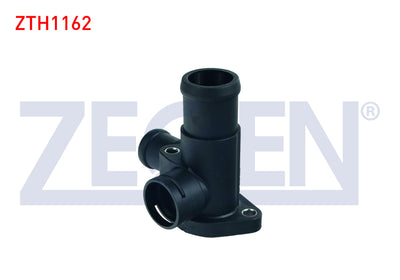 Zegen ZTH1162 Thermostat Flange Plastic Volkswagen Passat 1.9 TDI 1996-2000 / Audi A4 1.9 TDI 1994 — Water Pump & Thermostat