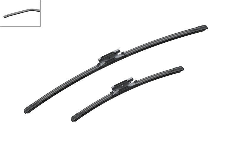Bosch 3397007422 Aerotwin Front Wiper Set Renault Laguna III/Citroen C3/C3 II 07-16 650/400mm — Wipers