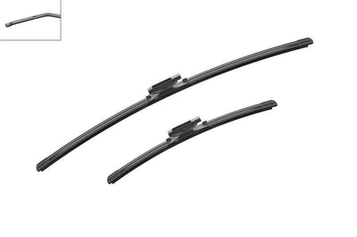 Bosch 3397007422 Aerotwin Front Wiper Set Renault Laguna III/Citroen C3/C3 II 07-16 650/400mm — Wipers
