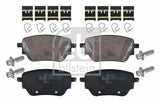 FEBI Brake Pad Rear - Disc Brake Set for W177 W247 W118 — Brake Pads