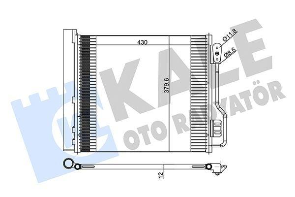 kale climate radiator for smart fortwo, smart fortwo radiator specifications Kale Climate Radiator 342545 - Smart Fortwo Cabrio & Coupe | 430mm x 379.6mm x 12mm Kale Climate Radiator for Smart Fortwo 07 kale-radiator, smart-fortwo-parts, car-maintenance, automotive-repair, aluminum-radiator, climate-control, mechanics-tools, car-enthusiasts, air-conditioning, ai-generated