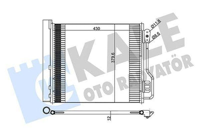 Kale Climate Radiator 342545 - Smart Fortwo Cabrio & Coupe — Radiators & Fans