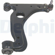 delphi tc1377 swing arm for opel astra vectra zafira, side view of delphi tc1377 swing arm DELPHI TC1377 | Swing Arm for Opel Astra G/H, Vectra B, Zafira A/B - Right Side | 420 mm Length DELPHI TC1377 Swing Arm for Opel Astra & Vectra delphi, swing-arm, opel-astra, vectra-b, zafira-a-b, car-parts, mechanics, car-owners, ai-generated, automotive-accessories
