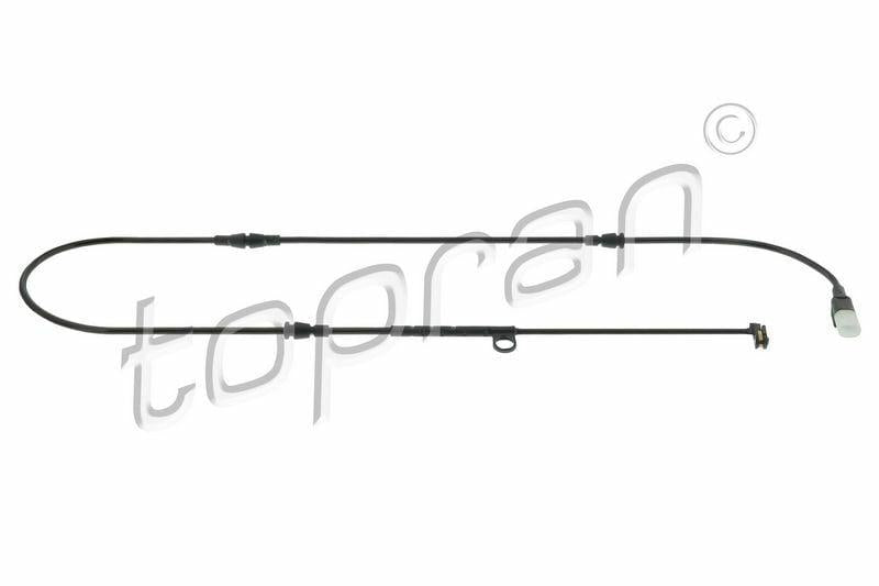 topran brake pad sensor for land rover range rover sport, front axle installation of top ran brake pad sensor, two pole connector for brake pad wear monitoring TOPRAN Brake Pad Sensor - Compatible with Land Rover Range Rover Sport I (L320) | 2-Pole Connector TOPRAN Brake Pad Sensor for Land Rover Range Rover Sport topran, brake-pad-sensor, land-rover-parts, brake-safety, car-owners, mechanics, vehicle-maintenance, auto-repair, ai-generated, brake-sensor