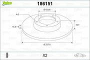 valeo 186151 front brake disc, durable brake disc for classic cars, high performance brake discs for vehicles VALEO 186151 Front Brake Disc | Durable Performance for Classic Cars VALEO 186151 Front Brake Disc for Classic Cars valeo, brake-disc, classic-cars, automotive-parts, car-owners, braking-system, vehicle-safety, ai-generated, car-parts, brake-disc-124