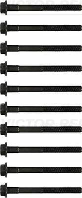 victor cylinder head bolt set for corolla 1988-1997, 10 pieces of head bolts for toyota corolla, m9 thread cylinder head bolts Victor Cylinder Head Bolt Set - 10 Pieces for Corolla 1.3 12V (1988-1997) | M9 Thread Victor Cylinder Head Bolt Set for Corolla 1988-1997 victor, cylinder-head-bolt-set, toyota-corolla, engine-parts, automotive-repair, car-owners, mechanics, m9-thread, head-bolts, ai-generated