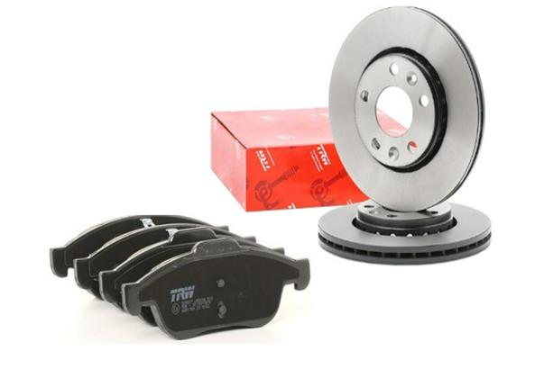 TRW Renault Megane 3 2010- Front Brake Disc Brake Pad Set — Brake Pads