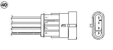 NGK 1797 Oxygen Sensor — Oxygen & Air-Fuel