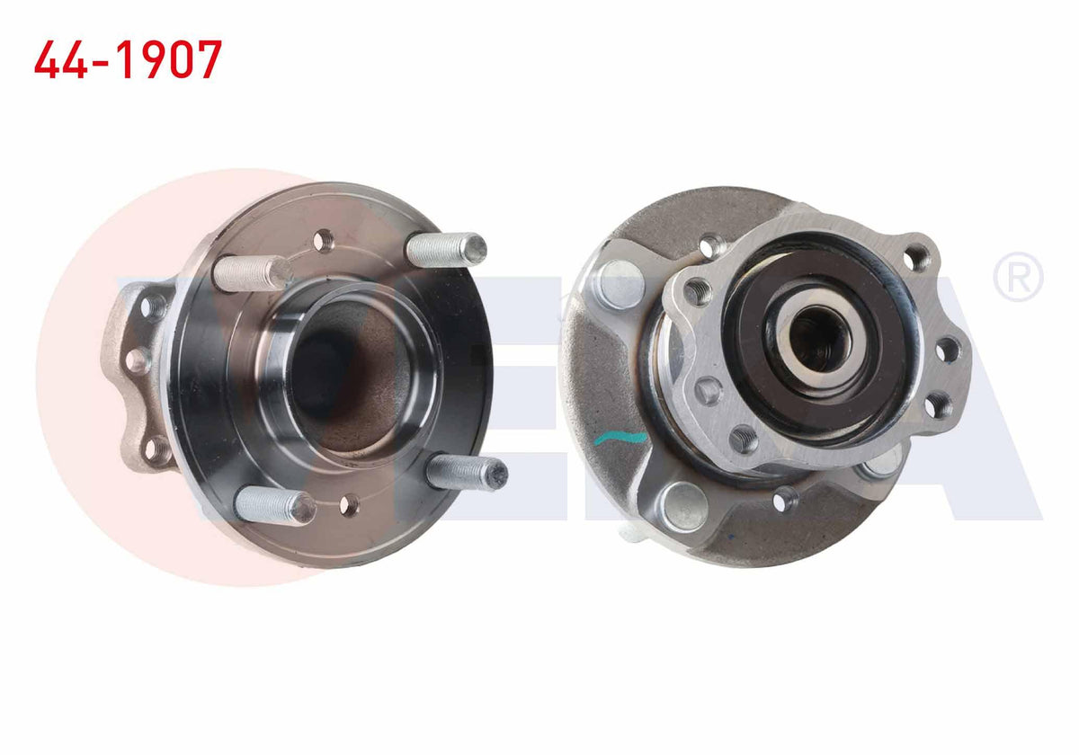 Veka 44-1907 Wheel Hub Left-Right Rear with Bearing 4 Bjn ABS li Ford Tourneo Courier-Transit Courier 1.5 TD — Hub Assemblies