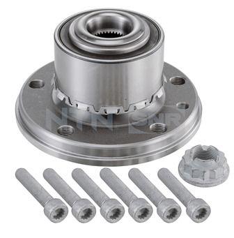 SNR R15462 Wheel Hub Transporter T5 / Transporter T6 / Touareg 04= Front & Rear 5 Lug — Hub Assemblies