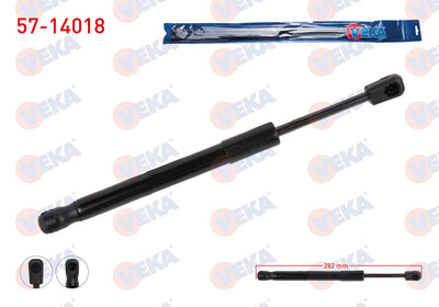 Veka 57-14018 Motor Hood Gas Strut 282mm / 610N BMW F Series 5 Door 2010-2018 | Set of 2
