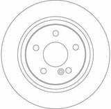 TRW DF4271 Disc Brake Assembly for 04-Golf, Jetta and 2 more models — Brake Rotors & Drums