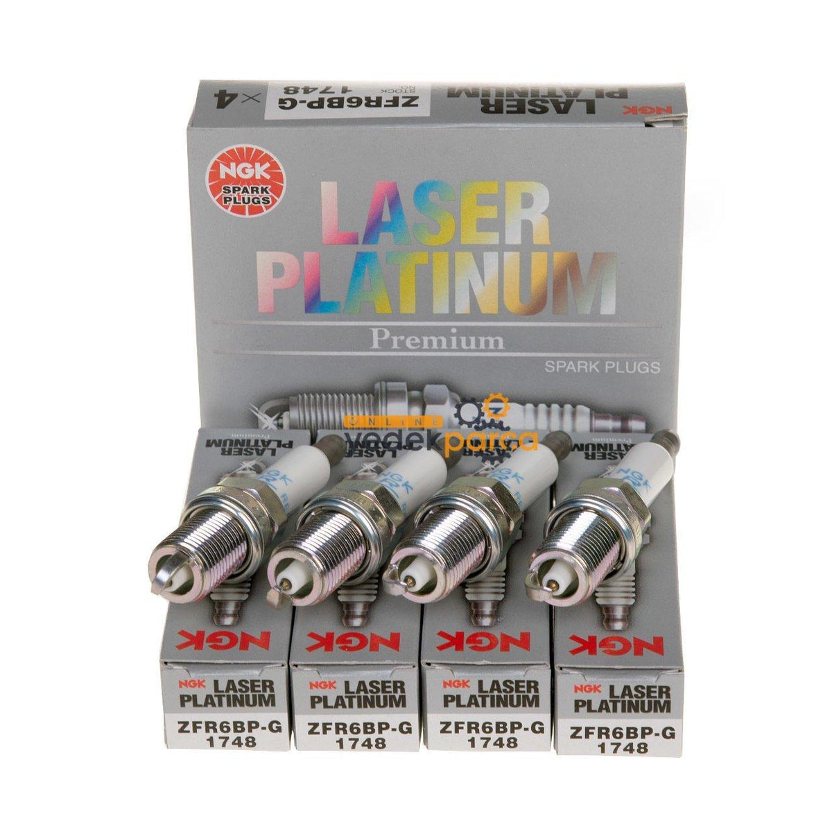 NGK Spark Plug Set - Compatible with Opel Astra J 1.6 Turbo — Coils & Plugs
