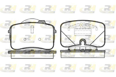 ROADHOUSE 2328.00 Brake Pad 100 4A. C4 12 90-06 94 — Brake Pads