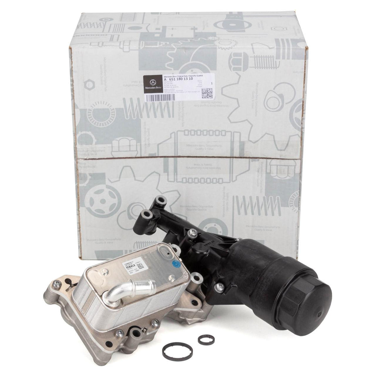 Mercedes-Benz Vito W639 Motor Oil Cooler - Complete Unit for Euro 5 — Oil System