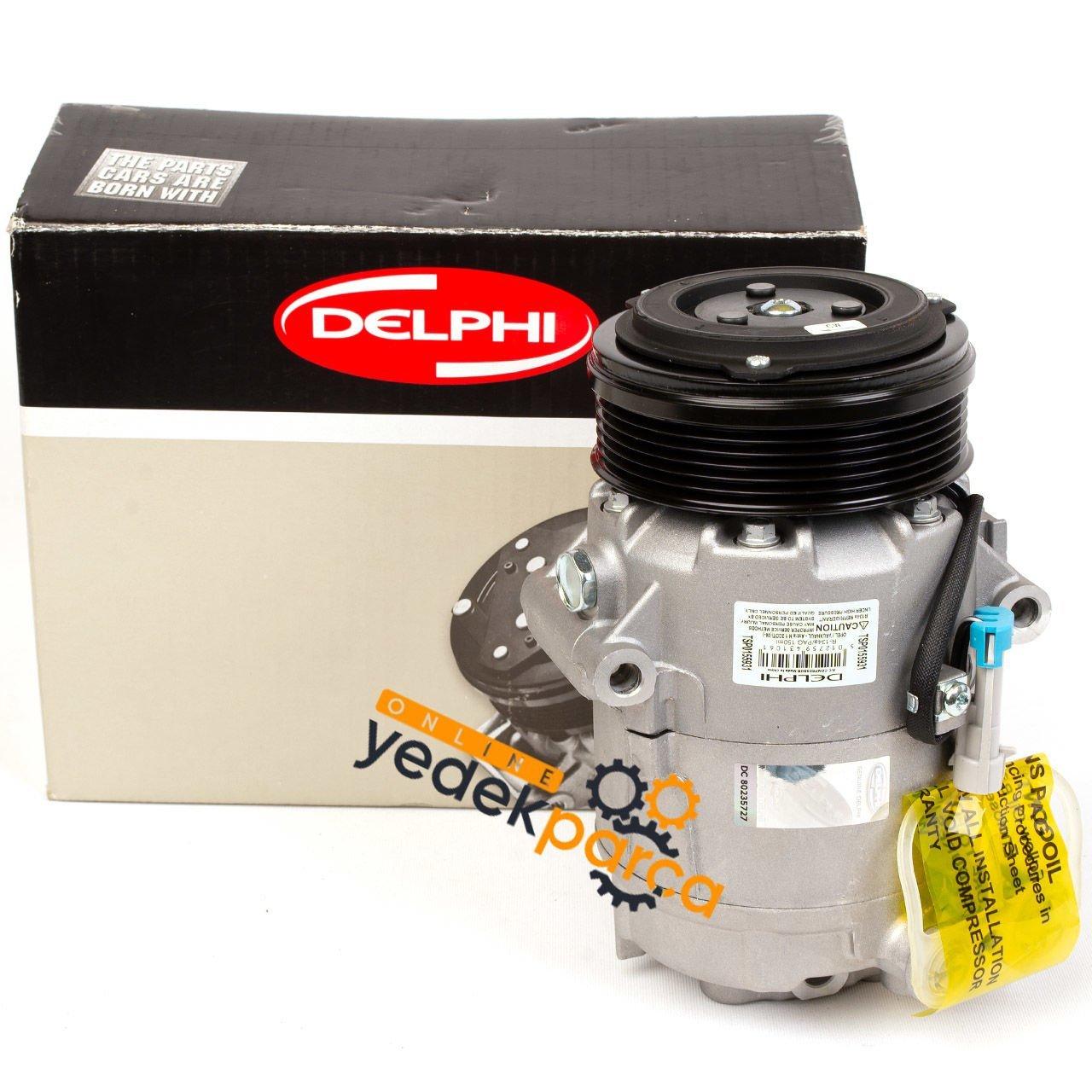 delphi opel astra h klima kompresor front view, delphi opel astra h klima kompresor side view Delphi Opel Astra H 1.3 Diesel Klima Kompresör | Z13DTH Engine Delphi Opel Astra H Klima Kompresör - Diesel Z13DTH opel-astra-h, klima-kompresor, delphi, automotive-parts, car-repair, z13dth, diesel-engine, ac-compressor, car-owners, ai-generated