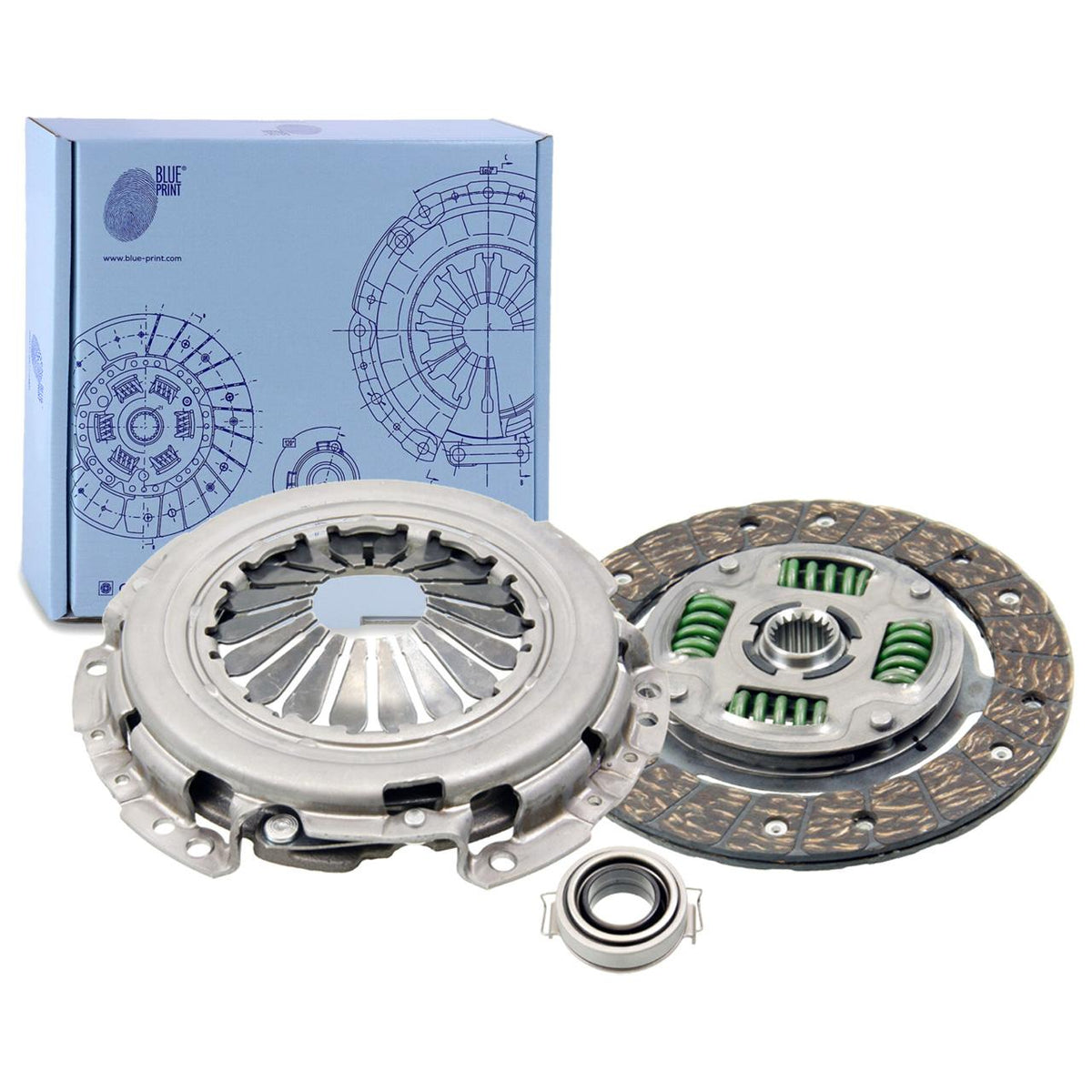 Blue Print ADT330265 Clutch Kit Yaris 1.0 2005-P107 C1 384F 1.0 C550p (Trıptonık Transmission) / (with Be — Clutch & Flywheel