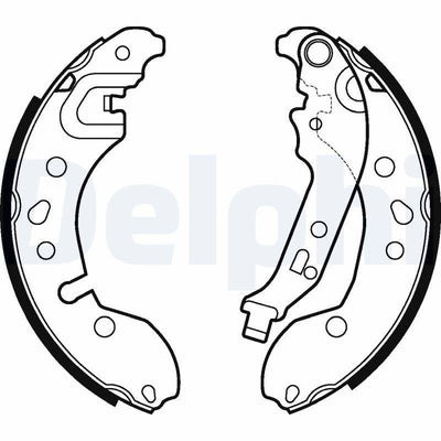 Delphi LS2124 Brake Pabucu