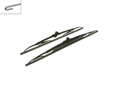 Bosch 3397010300 Wiper Set Renault Trafic / Vivaro 01- 600/530 mm Twin — Wipers