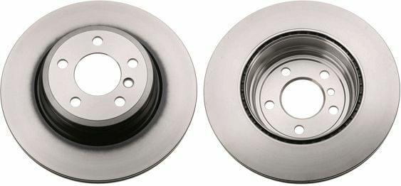 TRW DF6512S Rear Brake Disc - 2 Pieces for 11-3 Series Vehicles F30-F31-F34-F80 — Brake Rotors & Drums