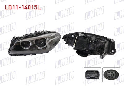 LABO LB11-14015L Headlight Left Xenon BMW 5 Series (F10 LCI) 2014-2016 — Headlights