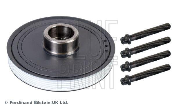 Blue Print ADBP610111 Crankshaft Pulley Minicooper Mini R-55 / 56 / 57 / 58 / 59 / 60 N-47N with Bolts — Pulleys & Tensioners