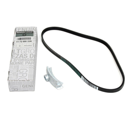 Mais 117200033R Renault Clio 4 2012- 1.2 16V D4F Alternator Belt Kit 3PK751