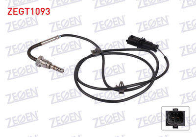 Zegen ZEGT1093 Exhaust Temperature Sensor (Egt) Opel Astra H 1.3 CDTi 2005-2010 / Astra H Se — Temperature Sensors & Switches