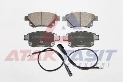 AP 05P1261 Brake Pad Rear with Connector Ford Transit (V347) 2.2 TDCi-2.4 TDCi-3.2 TDCi 2006-2014 / Transit (V348) 2.2 TDCi 2006-2014