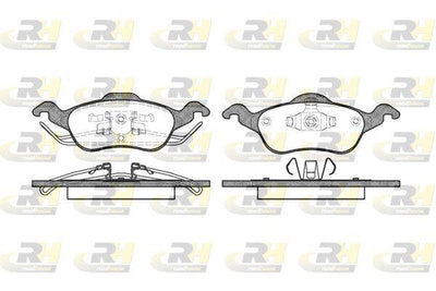 ROADHOUSE 2691.00 Brake Pad Focus I Daw. Dbw. Dfw. Dnw 10 98 — Brake Pads
