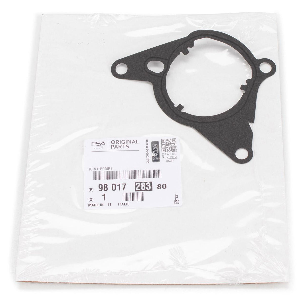 PSA Vacuum Pump Gasket - 9801728380 — Auto Parts Hall, Gaskets & Seals