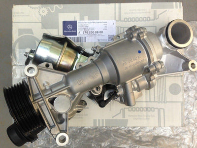 Mercedes-Benz W204 C180 CGI - Original Water Pump for 274 Engine — Water Pump & Thermostat