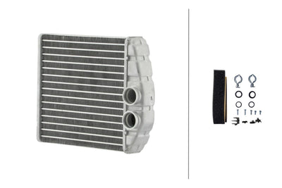 Hella 8FH366335-201 Heater Core Combo C Corsa C Tigra B — Heater & Blower
