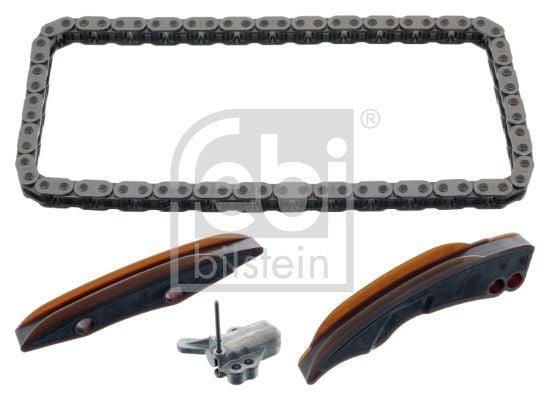 FEBI 48775 Excam Chain Set (Chain + 2 Guides + Tensioner) for BMW N47 B37 B47 Mini N47 C16 A N47 C20 A — Timing