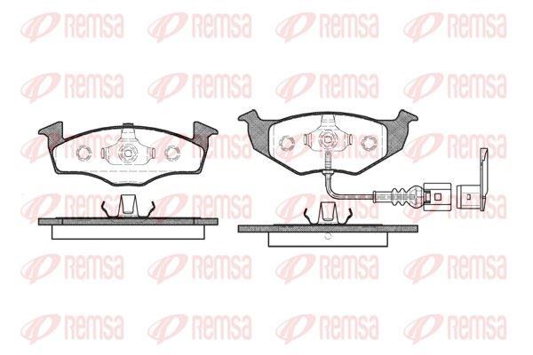 REMSA 0609.11 Brake Pad Fabia 6Y2 6Y3 6Y5 12 99-02 07 — Brake Pads
