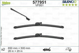 VALEO 577951 Wiper Blade Set - 26 Inch & 20 Inch — Wipers