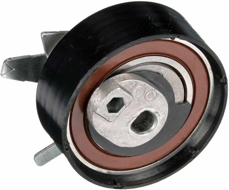 gates t43048 tensioner pulley vw 25 tdi front view, gates t43048 tensioner pulley technical specifications GATES T43048 Tensioner Pulley - VW 2.5 TDI T4, Lt35 Front | Auto Parts GATES T43048 Tensioner Pulley - VW 2.5 TDI | Reliable Performance gates, t43048, tensioner-pulley, vw-parts, car-maintenance, mechanics-tools, auto-parts, vehicle-accessories, car-enthusiasts, ai-generated