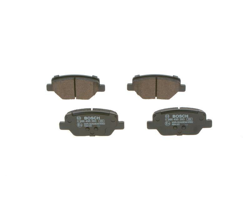 Bosch 0986495393 Brake Pad Rear Fiat Egea-Tipo 1.3-1.6 Multijet 100mm 15 >