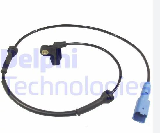 delphi abs sensor for peugeot 206 front view, delphi abs sensor packaging, installation of delphi abs sensor Delphi ABS Sensor - Front for Peugeot 206 (1998-2011) | Reliable Quality for Car Owners and Mechanics Delphi ABS Sensor for Peugeot 206 (1998-2011) delphi, abs-sensor, peugeot-206, car-parts, automotive, safety, mechanics, car-owners, front-sensor, ai-generated