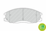 Ferodo FDB1605 Front Brake Pad Set Performance Compatible with Hyundai Santa Fe, Hyundai Starex and 1 more — Brake Pads