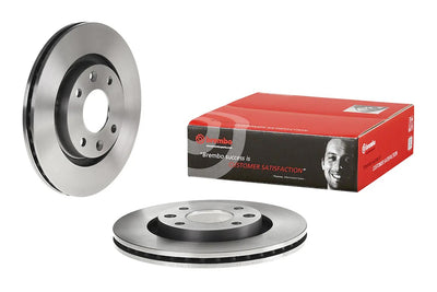 Brembo 09.8695.14 Brake Disc Opel Corsa F / Crossland X 266mm Set Front — Brake Rotors & Drums