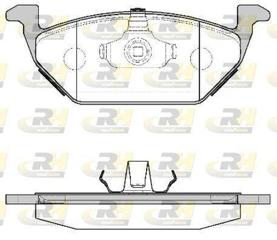 ROADHOUSE 2633.00 Brake Pad A1 8×1 05 10-Xx — Brake Pads