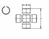 GKN U100 Mafsal Istavrozu — Axles, CV Joints & Boots
